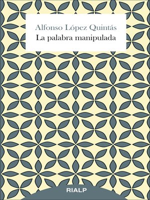 cover image of La palabra manipulada